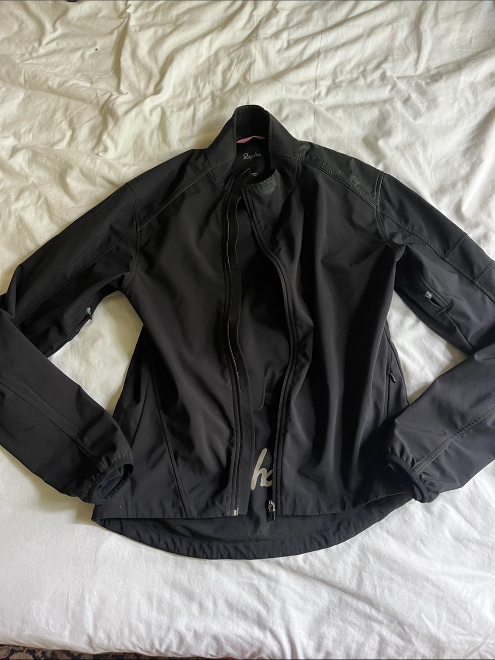 Rapha Black Cycling Softshell Jacket